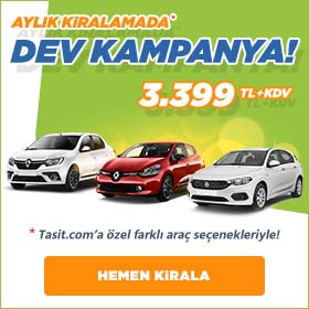 Aylik Arac Kiralama Fiyatlari Tasit Com